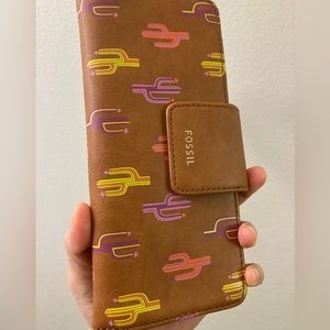 Fossil women wallet, wallet with a lot of card slots